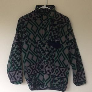 Patagonia “Synchilla” Button Up Fleece